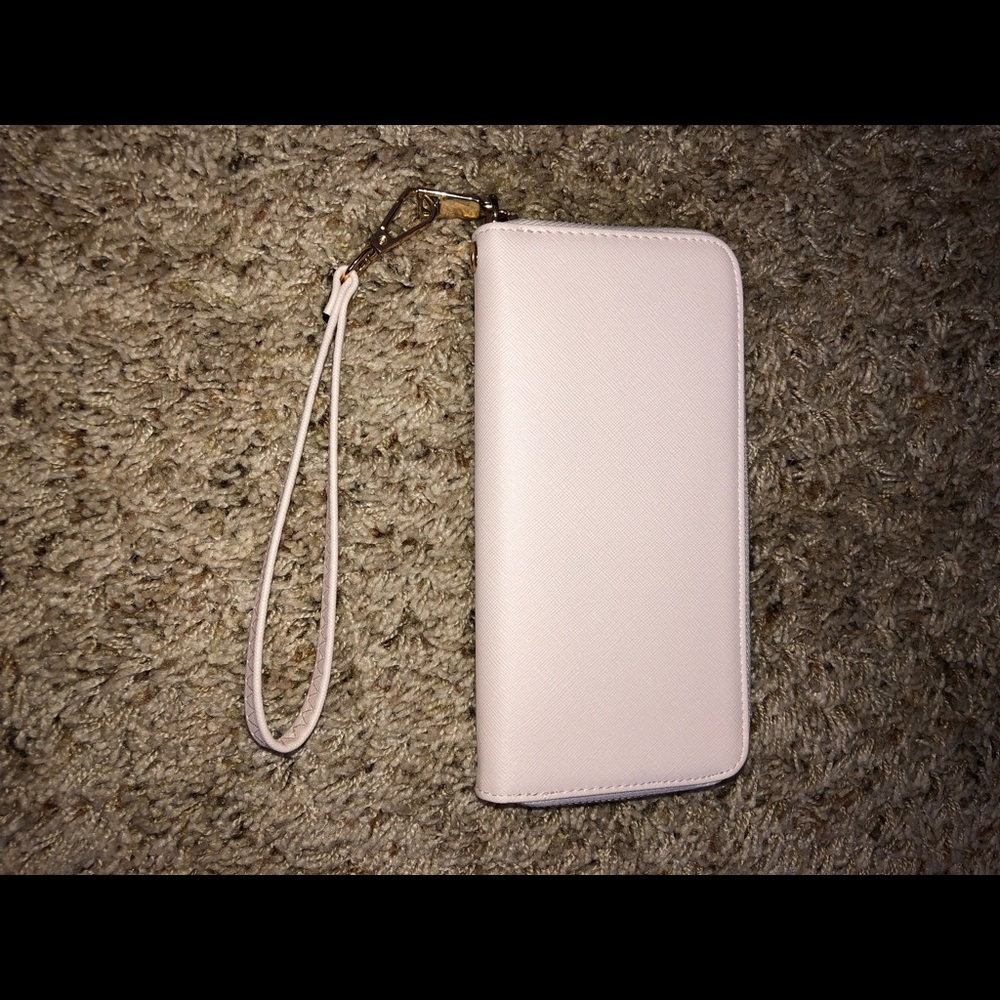 Cream color wallet